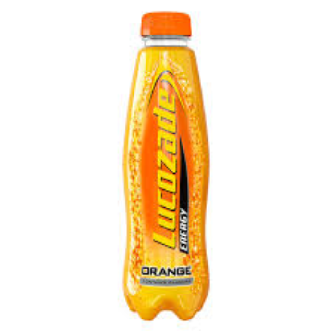 LUCOZADE PET ORANGE SPARKLING 500ML